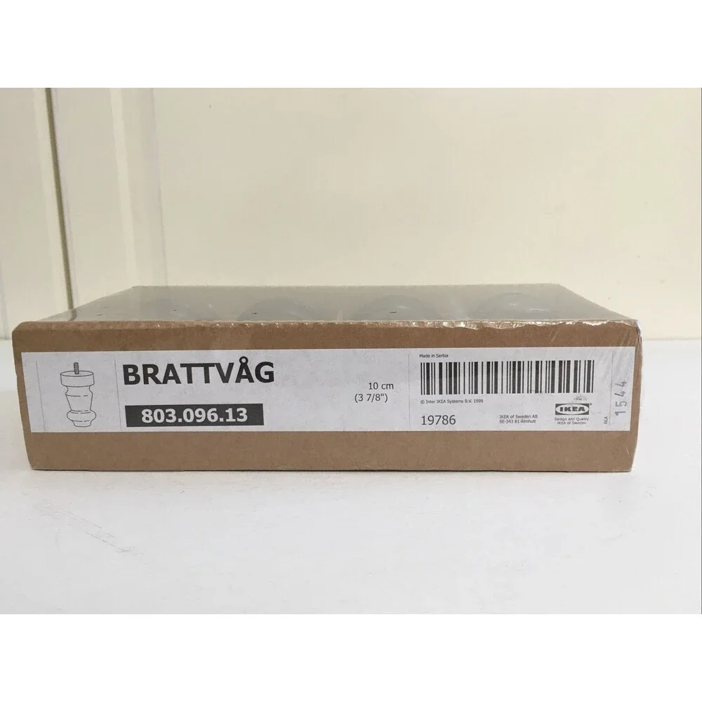 4 pc Ikea Brattvag Legs 3 7/8